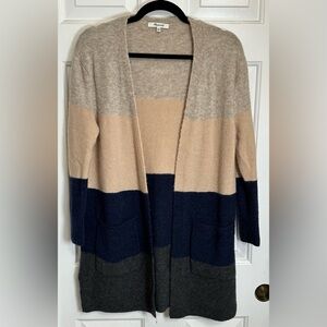 Madewell Kent Colorblock Cardigan